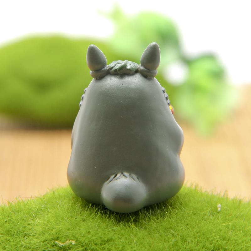 4cm Totoro With Mushroom PVC