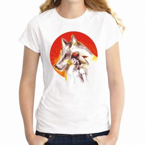 Women's T-shirt Sunrise Princess Mononoke